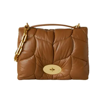 Mulberry Nappa Leather Handbag Shoulder Bag Crossbody Bag Regular Women's Brown