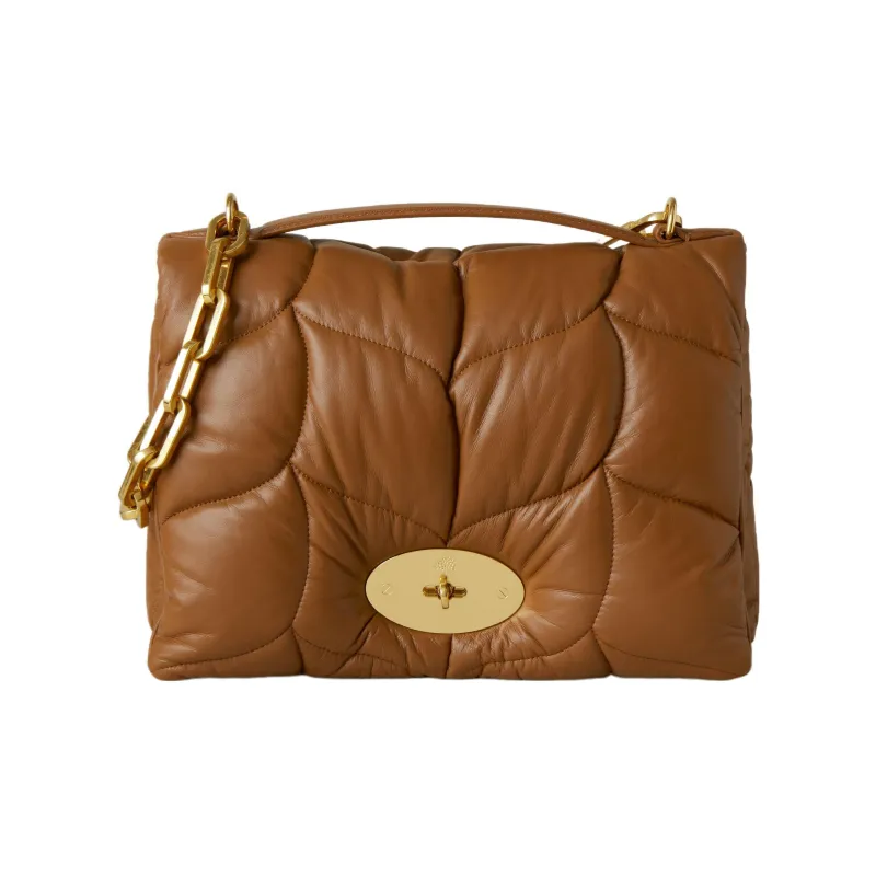 Mulberry Nappa Leather Handbag Shoulder Bag Crossbody Bag Regular Women's Brown-0