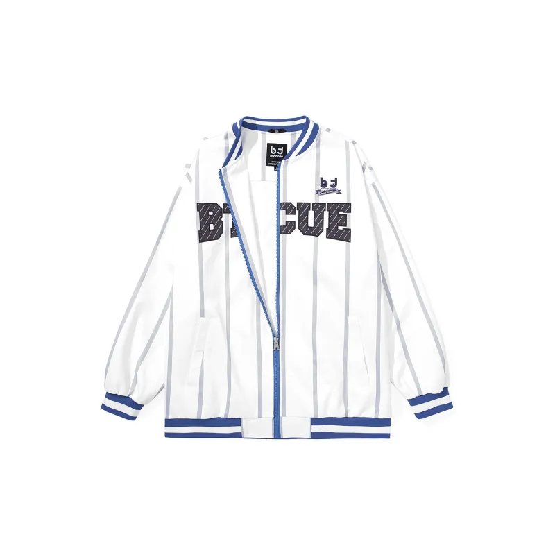 BIRDTALK Baseball Jerseys Unisex White-1
