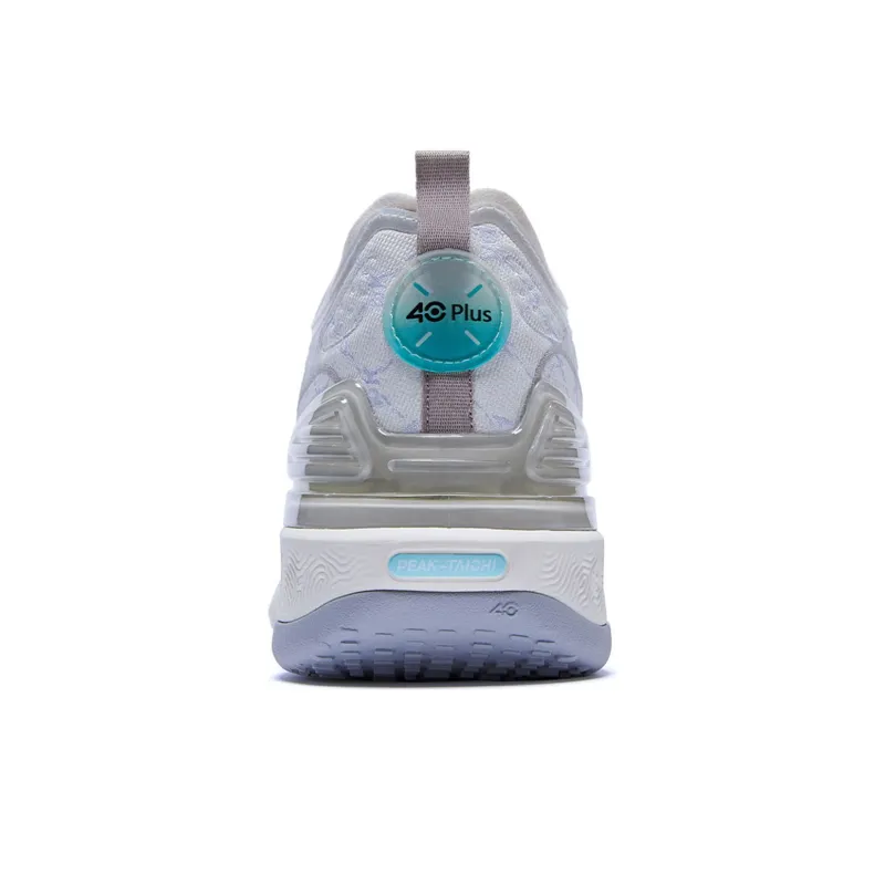 PEAK Taichi 4.0PLUS Low Top Running Shoes Women's Canvas White-4