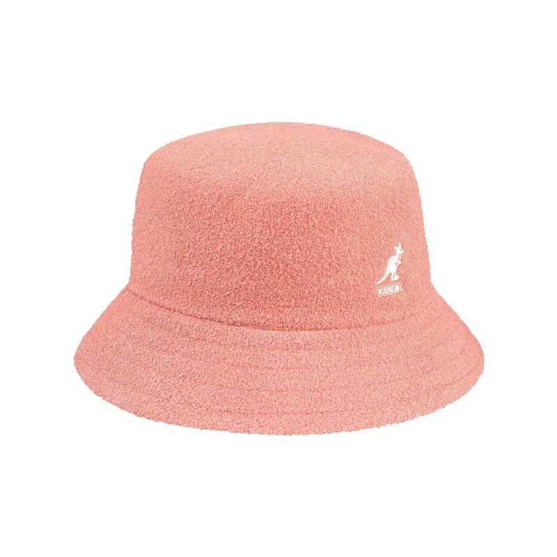 KANGOL Bucket Hats Men Peach Pink-2