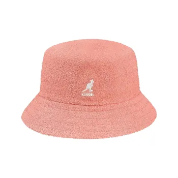 KANGOL Bucket Hats Men Peach Pink