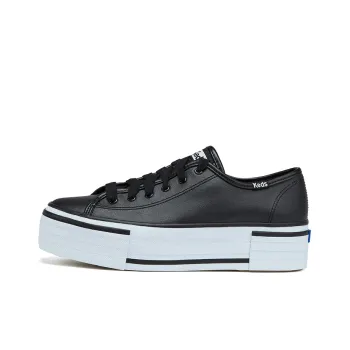 Keds Skateboard Shoes Women's Low-Top Black/White