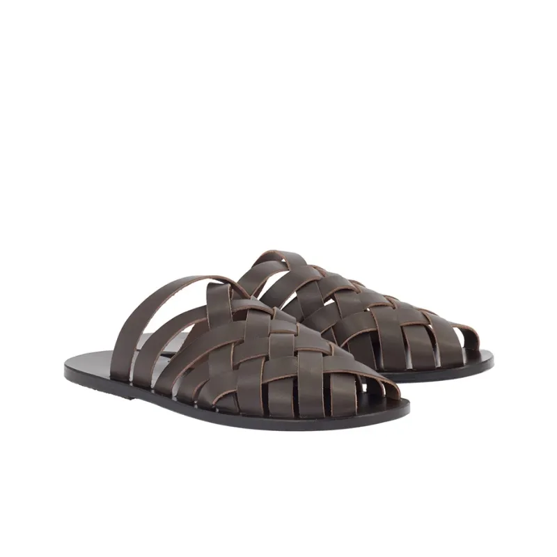 ANCIENT GREEK SANDALS Stylish Sandals Men's Taupe-2
