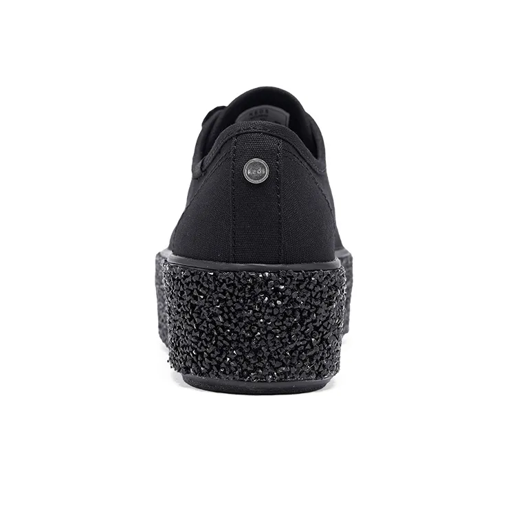 Keds Skateboard Shoes Women's Low-Top Black-3