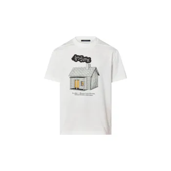 LOUIS VUITTON Lv Fall Series T Shirt Men's White