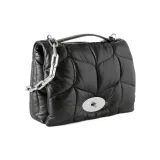 Mulberry Nappa Leather Pillow Bag Handbag Shoulder Bag Crossbody Bag Women's Black