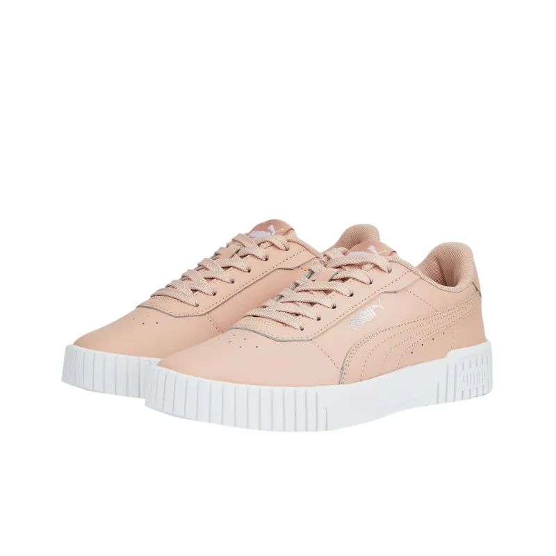 PUMA Carina 2.0 Tape Anti-Slip Wear-Resistant Low-Top Skateboard Shoes Women's Orange-2
