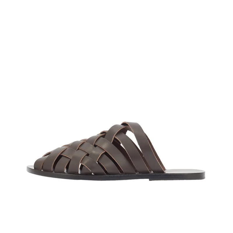 ANCIENT GREEK SANDALS Stylish Sandals Men's Taupe-0