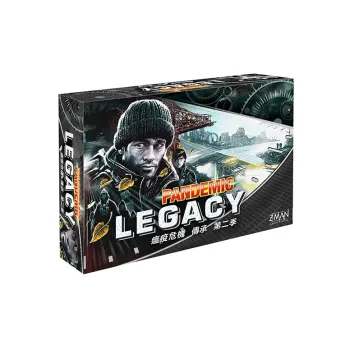 ASMODEE Plague Inc: Heritage Season 2 Black Chinese Edition Strategy Card Game Board Games