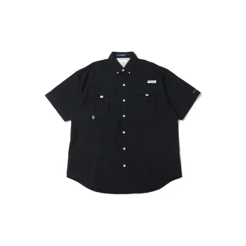 Columbia PFG Shirts Men Black