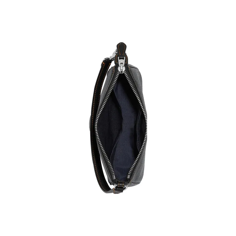 COACH Nolita Cow Leather Wrist Bag Portable One Shoulder Clutch Small Size Women's Black-2