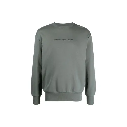 DIESEL Sweatshirts Men Gray