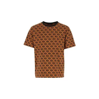 MCM Monogram Print T shirt