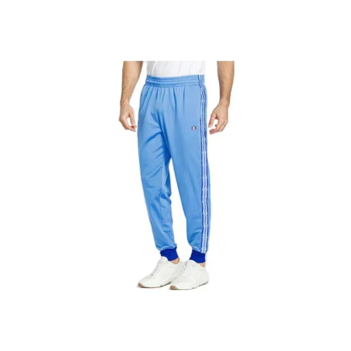 Champion Knitted Sweatpants Men Blue