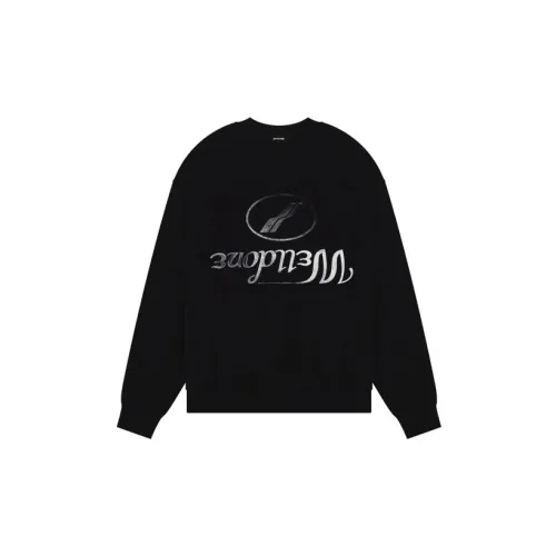 WE11DONE Sweatshirts Unisex Black