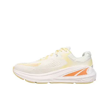 Altra Cushioned Slip-Resistant Abrasion-Resistant Low-Top Running Shoes Women's Yellow White