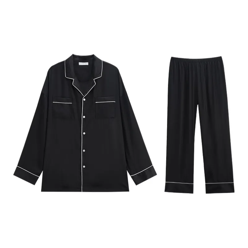 Same Language Men Pajama Sets-0
