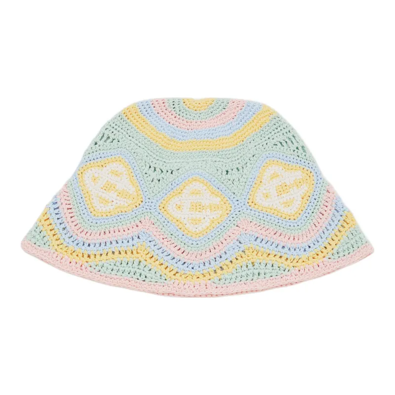 CASABLANCA Monogram Logo Crochet Hat-2