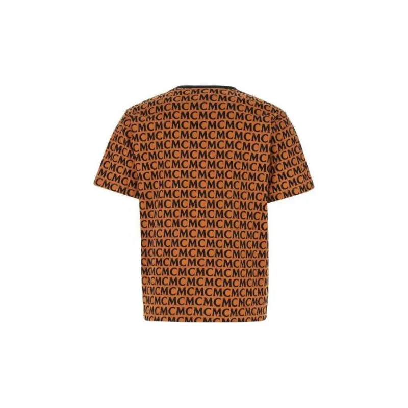 MCM Monogram Print T shirt-1