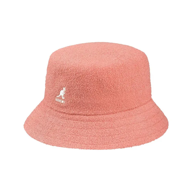 KANGOL Bucket Hats Men Peach Pink-1