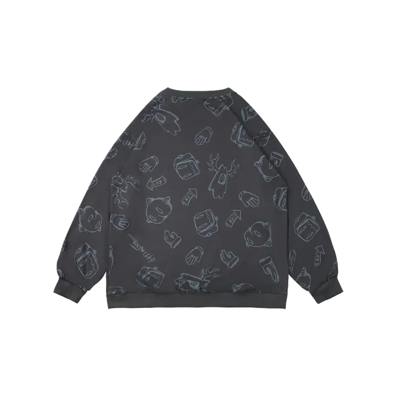 WAYNEXZAVIER x Kupaji Spring Fall Sweatshirt Unisex-7