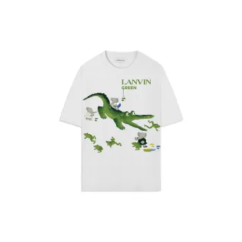 Lanvin T Shirts Unisex White