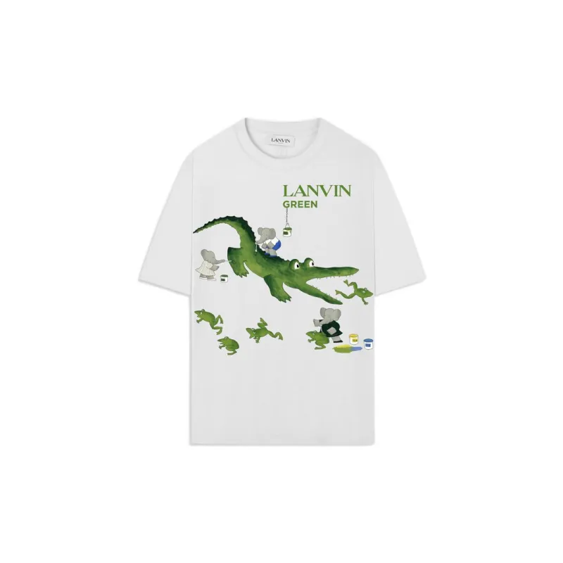 Lanvin T Shirts Unisex White-0