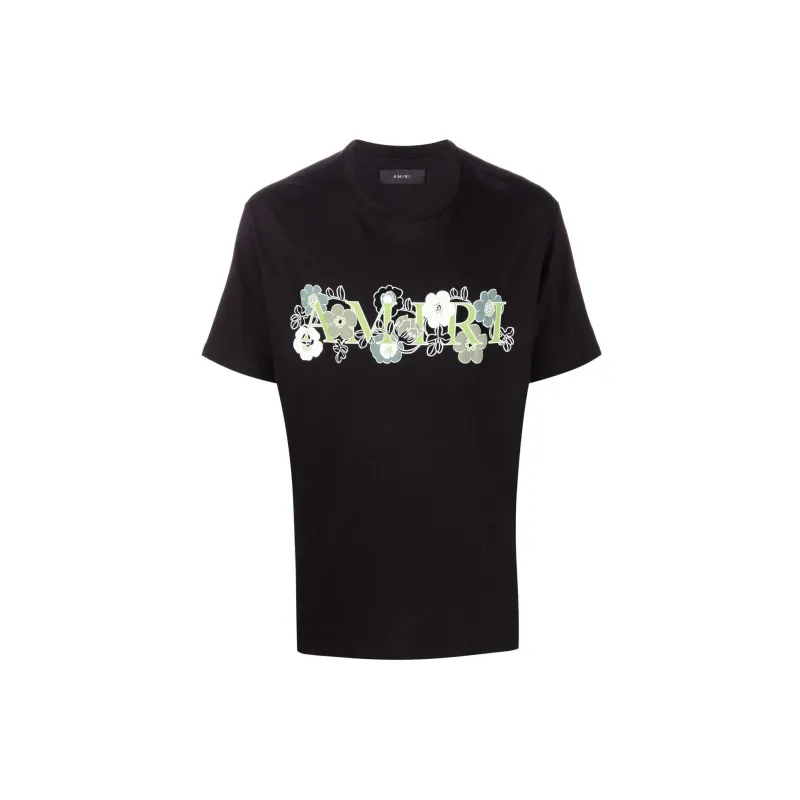 AMIRI Flower Logo Tee-0