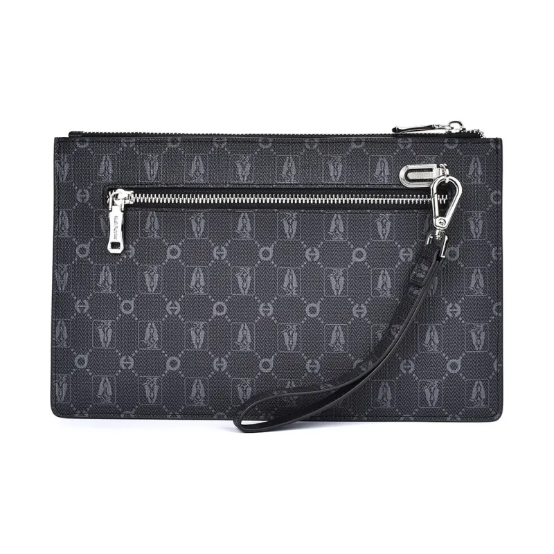 Hush Puppies PVC Clutches Wallets Small Size Men's Gray-6