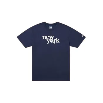 New Era SS22 T Shirt Unisex Navy Blue