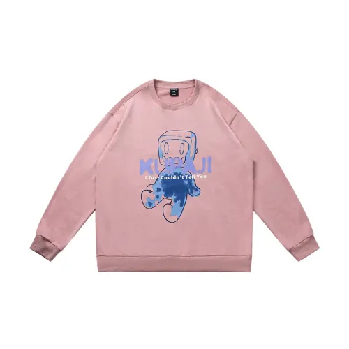 WAYNEXZAVIER Sweatshirts Unisex Pink