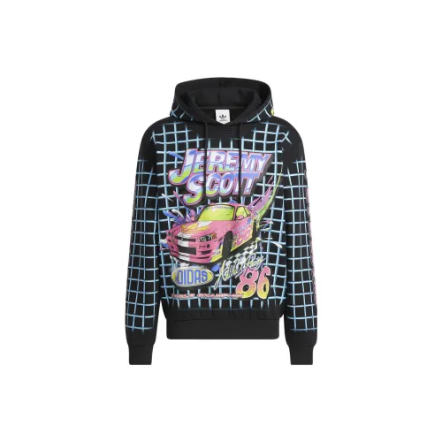 Adidas Originals Jeremy Scott Rally Sweatshirts Men Black