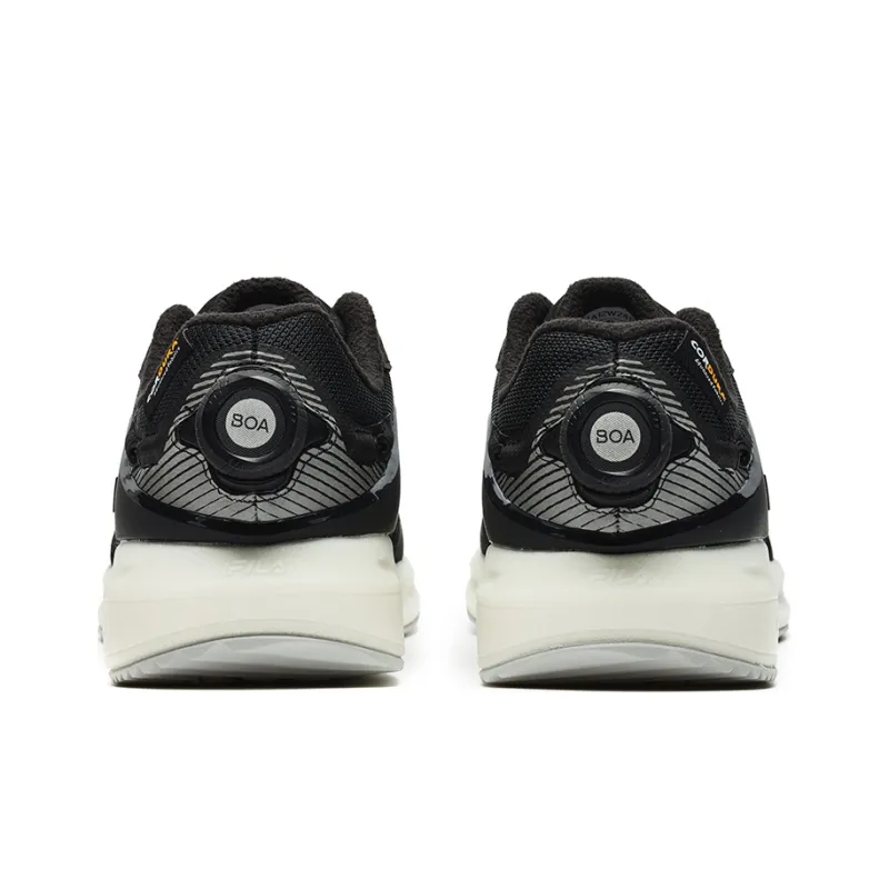 FILA LYNX BOA Cushioned Slip Resistant Low Top Running Shoes Women's Black-3