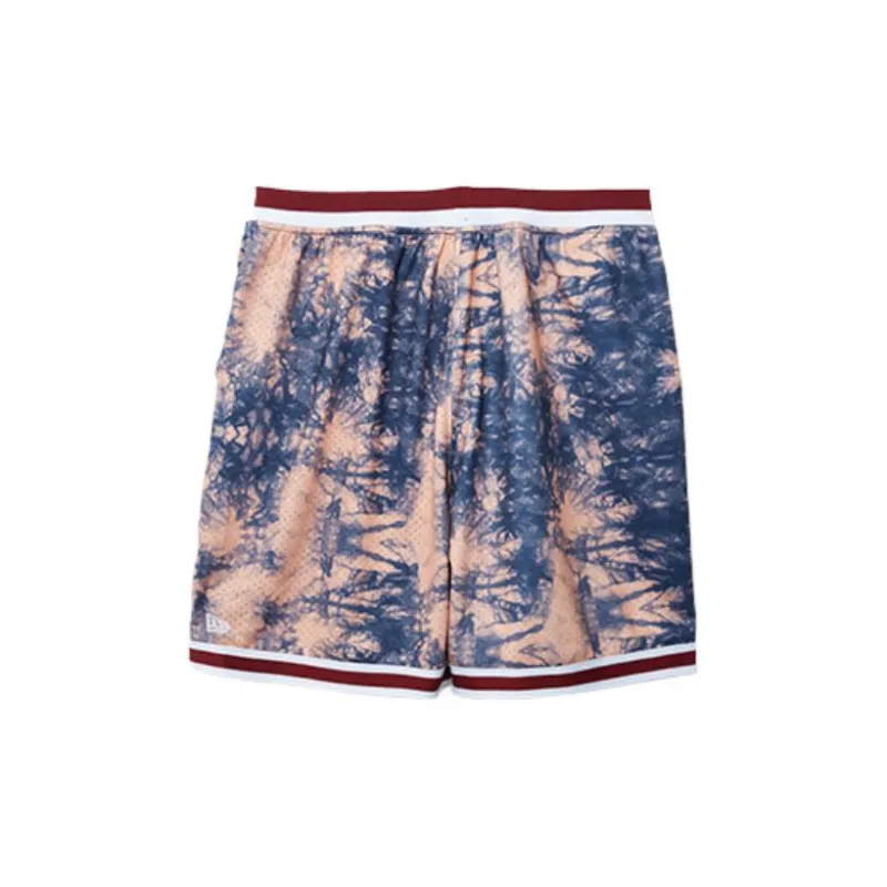 New Era Basketball Shorts Unisex Brown-1