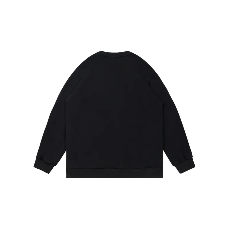 WAYNEXZAVIER x Kupaji Sweatshirt Unisex Black-1