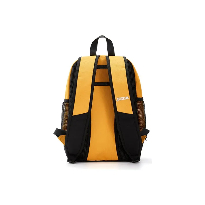 Joma Polyester Backpack Unisex Black/Yellow-4