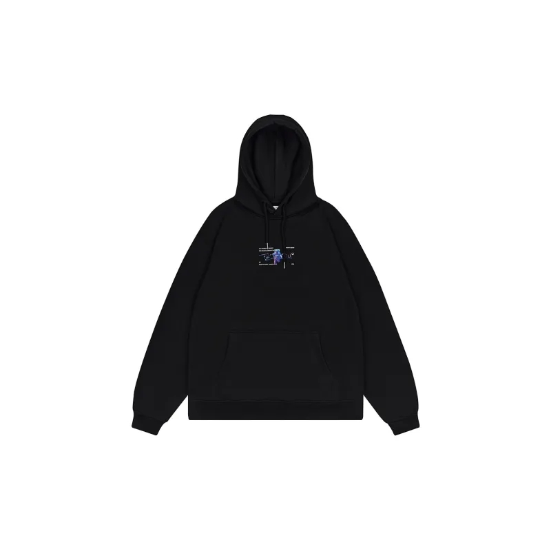 FEAROM Sweatshirts Unisex Black-1