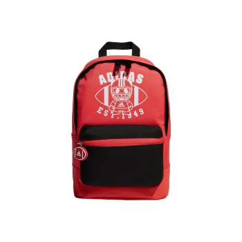 Adidas Polyester Backpack Small Size Unisex Red
