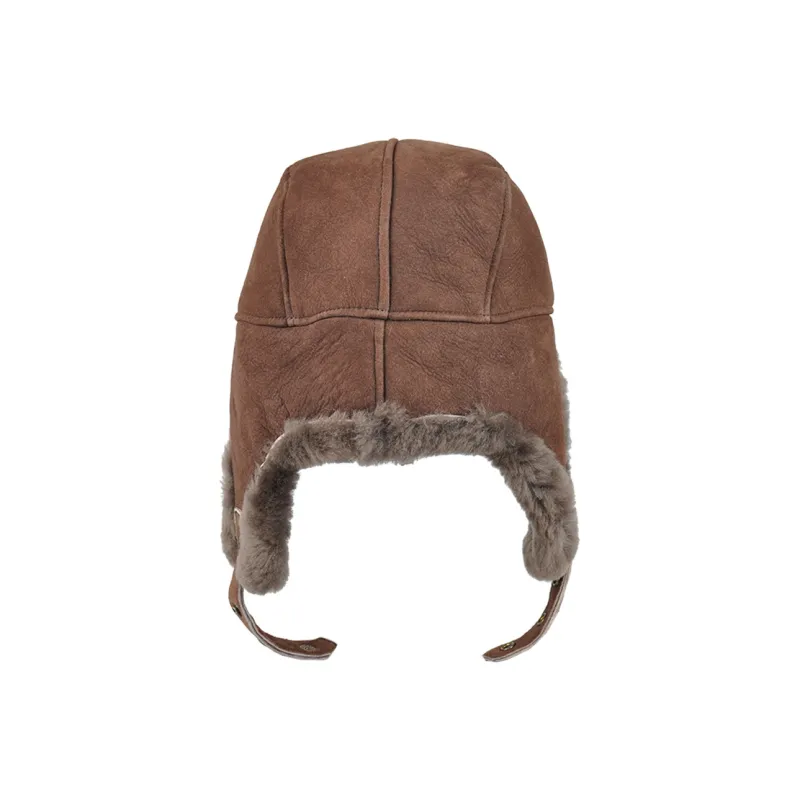 KENMONT Genuine Leather Trapper Hats Women's-8