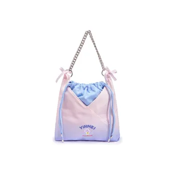 Sound For Life Canvas Shoulder Bag, Tote Bag, Shopping Bag, Tote Handbag, Shoulder Bag Medium Size Women's Blue