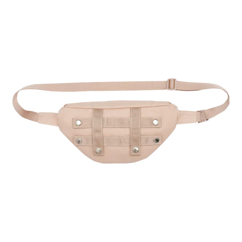 MostwantedLab PVC Fanny Pack Small Size Unisex Black/Ecru-4
