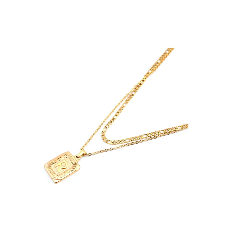 Cooraree Titanium Steel Necklaces Unisex-4