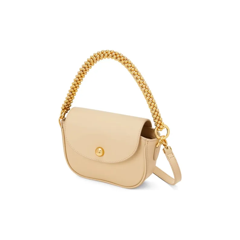 CHARLES&KEITH Cow Leather Envelope Bag, One Shoulder Handbag Women's Sand/Animal Print Black Brown-2