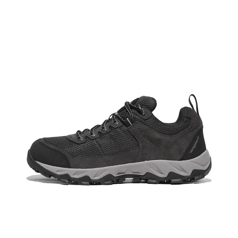 Columbia Hiking / Trekking Shoes Men Low Top Dark Gray-0