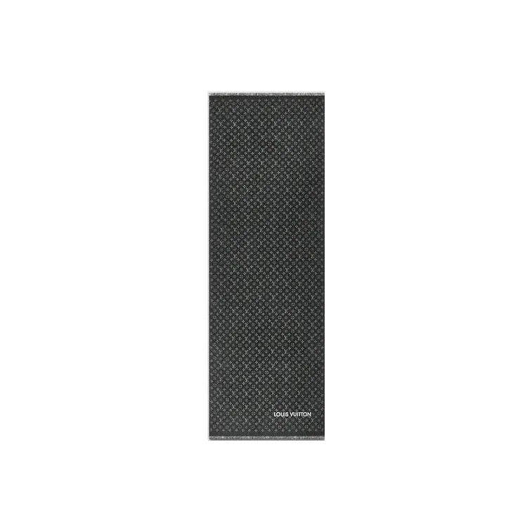 LOUIS VUITTON Cashmere Scarves Unisex-1