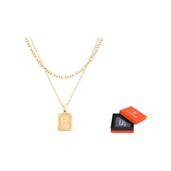 Cooraree Titanium Steel Necklaces Unisex