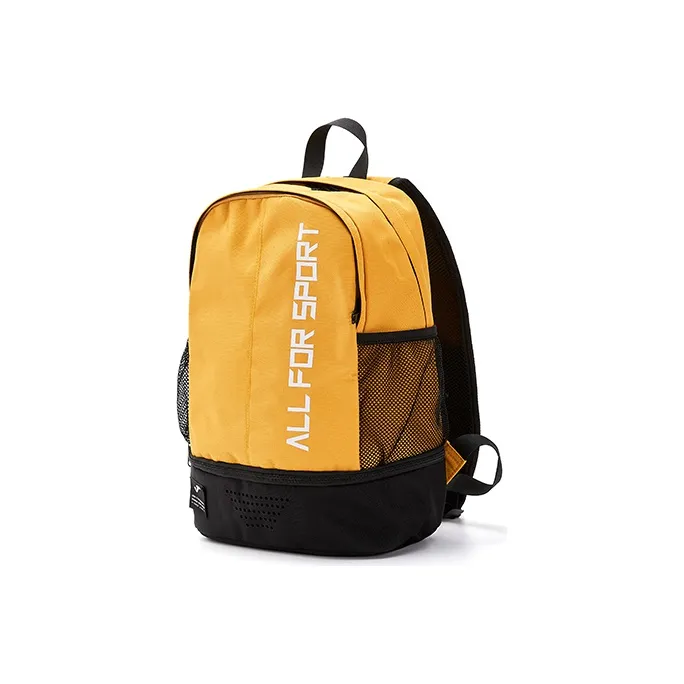 Joma Polyester Backpack Unisex Black/Yellow-5