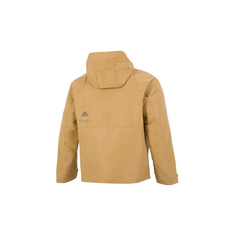 Adidas Jackets Men Brown Yellow-1