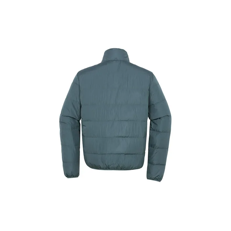 Timberland Solid Color Stand Collar Down Jacket Men's Asphalt Gray-1